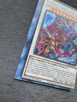 YuGiOh! Ukiyoe-P.U.N.K. Amazing Dragon BLMR - Error Misprint Miscut 1st Ed NM - Image 4