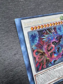 YuGiOh! Ukiyoe-P.U.N.K. Amazing Dragon BLMR - Error Misprint Miscut 1st Ed NM - Image 5