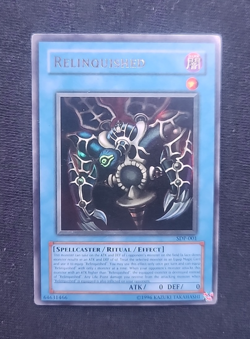 Yu-Gi-Oh! TCG Relinquished Pegasus SDP-001 Unlimited Ultra Rare - Image 1