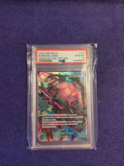 2024 One Piece Wings Of The Captain Roronoa Zoro #118 SEC PSA 10 English - Image 1