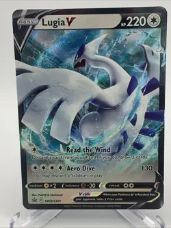 Lugia V SWSH301 SWSH: Sword & Shield Promo Cards Holo MP - Image 3