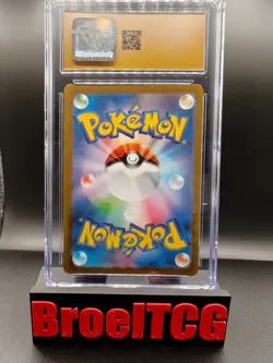 CGC 10 PRISTINE Japanese Raichu 074/071 AR Art Rare Clay Burst sv2D Pokemon Card - Image 2