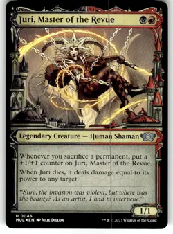 Juri, Master of the Revue March of the Machine: Multiverse Legends Foil MTG NM - Image 1