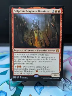 MTG Phyrexia: All Will Be One Solphim, Mayhem Dominus #150 - Image 1