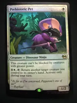 MTG Teenage Mutant Ninja Turtles Foil Creature Lot Dream Beavers Frog Butler - Image 1