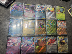Pokemon Ultra Rare, EX, V, Lot of 15 Rare Holo (GREAT DEAL) - packed fresh - Image 1