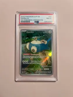 2023 POKEMON 151 POKEMON CENTER ELITE TRAINER BOX PROMO SVP #051 SNORLAX PSA 8 - Image 1