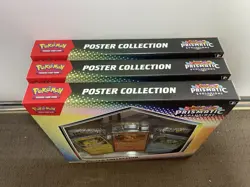 ⭐FREE SHIP⭐ 3x Pokemon TCG Prismatic Evolutions Poster Collection SEALED ✅ - Image 3