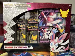 Pokemon Celebrations Sealed Dark Sylveon V Box - Image 1