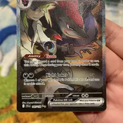 Pokemon TCG Journey Together N's Zoroark EX 185/159 SIR NM - Image 3