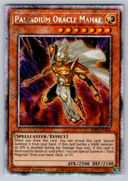 Palladium Oracle Mahad Yugioh RA03-EN266 Platinum Secret Rare PSR NM - Image 1