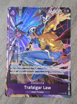 Trafalgar Law (Illustration Box Vol.6) P-093 One Piece Promotion Cards Foil - Image 1
