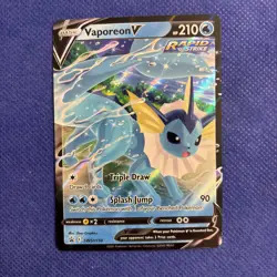 Pokemon TCG Vaporeon V - Promo SWSH: Sword & Shield Promo Cards SWSH150 - Image 1