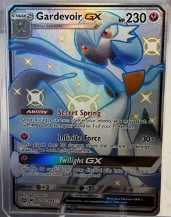 Pokemon Gardevoir GX TCG Full Art Ultra Rare Holo Card SV75/SV94 - Image 1