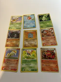 Pokemon TCG Card Vintage Card Lot (9) Old Condition May Vary - Image 1