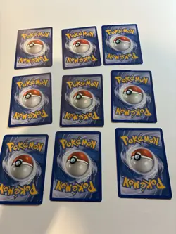 Pokemon TCG Card Vintage Card Lot (9) Old Condition May Vary - Image 2