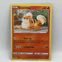 Growlithe 4/15 McDonald's Promos 2022 Holo Pokemon Card - Image 1
