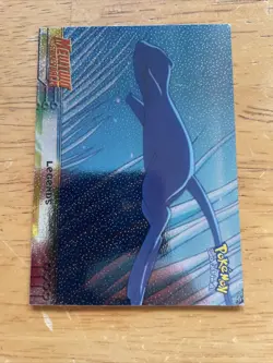 Legends #1 Topps Mew Pokemon Mewtwo Strikes Back Movie Card Black Label - Image 1