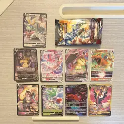 Pokemon Sword & Shield Foil Card Lot 10x V GX Charizard, Sylveon, Mimikyu - Image 1