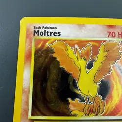 Pokemon Moltres 70HP Fossil 12/62 Holo Rare Basic Card Unlimited - Image 3