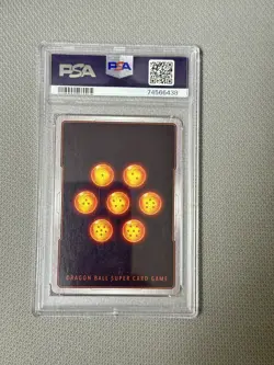 Son Goku - Dragon Ball Super Card SS4 Gogeta INDTB.MHT #BT18-019 SPR EN PSA 10 - Image 2