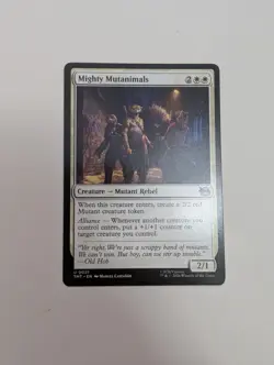 MTG - Mighty Mutanimals - Teenage Mutant Ninja Turtles NM/M Condition - Image 1