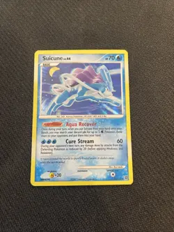 Pokemon TCG Suicune Secret Wonders 19/132 Cracked Ice Holo MP - Image 1
