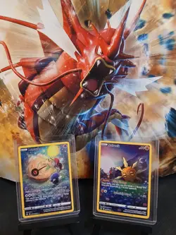 Lunatone GG11/GG70 & Solrock GG15/GG70 Crown Zenith Pokemon Cards - Image 1