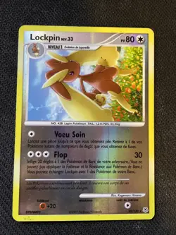 LOCKPIN REVERSE - POKEMON 30/130 DIAMANT ET PERLE BASE EXCELLENT ETAT FR - Image 1