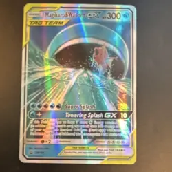 Pokemon Magikarp & Wailord GX TAG TEAM Promo Holo SM166 Sm 300HP Card - Image 1