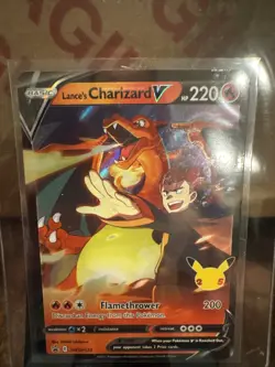 Lance's Charizard V #SWSH133 Pokemon Celebrations - Image 1