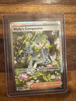 Pokemon TCG Wally's Compassion Special Illustration Rare Mega Evolution 186/132 - Image 1
