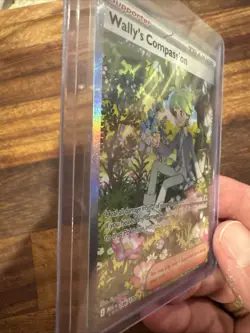 Pokemon TCG Wally's Compassion Special Illustration Rare Mega Evolution 186/132 - Image 2