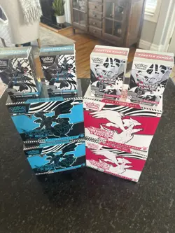 pokemon tcg 2 white flare etb, 2 Black Bolt Etb, 4 Booster Bundles - Image 4