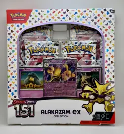 Pokemon TCG: Scarlet & Violet-151 Alakazam ex Collection Booster Box - Image 1