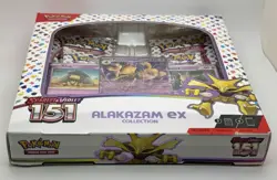 Pokemon TCG: Scarlet & Violet-151 Alakazam ex Collection Booster Box - Image 3
