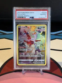 2023 POKEMON SWORD & SHIELD CROWN ZENITH #GG20 FULL ART/LATIAS PSA 10 - Image 2