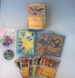 Pokemon Ascended Heroes ETB Bulk. Come with dice sleves holo bulk with ex no box - Image 1