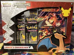 Pokemon Celebrations Sealed Lance’s Charizard V Box 820650101625 - Image 1
