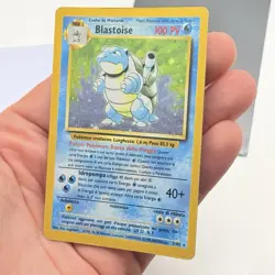 CARTA POKEMON BLASTOISE HOLO 2/102 - ITA - SET BASE - PLAYED - GIOCATA - Image 3