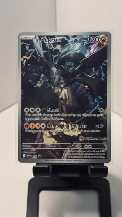 N's Zekrom Black Star Promo POKEMON CENTER STAMPED NM - Image 1