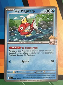 Misty's Magikarp 048/182 Common Scarlet & Violet: Destined Rivals Pokemon TCG - Image 1