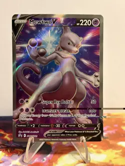 Mewtwo V SWSH229 Pokemon GO ETB Black Star Promo - Image 1