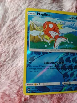 Pokemon TCG Magikarp 32/147 Common SM Burning Shadows Reverse Holo - Image 2