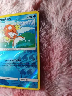 Pokemon TCG Magikarp 32/147 Common SM Burning Shadows Reverse Holo - Image 3