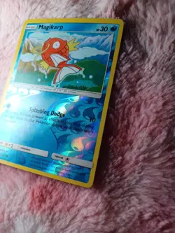 Pokemon TCG Magikarp 32/147 Common SM Burning Shadows Reverse Holo - Image 4
