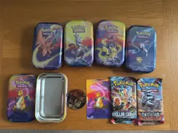 5 Pokemon Kanto Power Mini Tins BRAND NEW SEALED Full Set TCG READ DESCRIPTION!! - Image 4