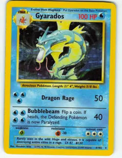 Gyarados - Holo - 6/102 Base Set - Pokemon TCG - 1999 - Image 1