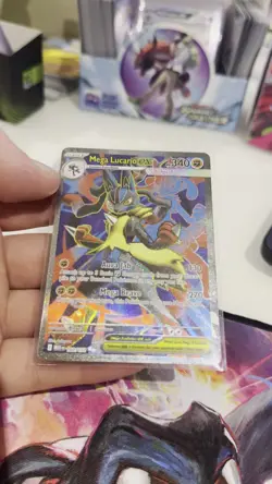 Pokemon TCG - Mega Evolution Mega Lucario ex 160/132 Ultra Rare Full Art NM/Mint - Image 2