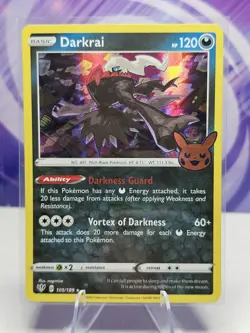Pokemon Trick or Trade Holo Darkrai 105/189 NM - Image 1